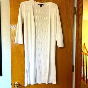 White Women's Sweater Cardigan